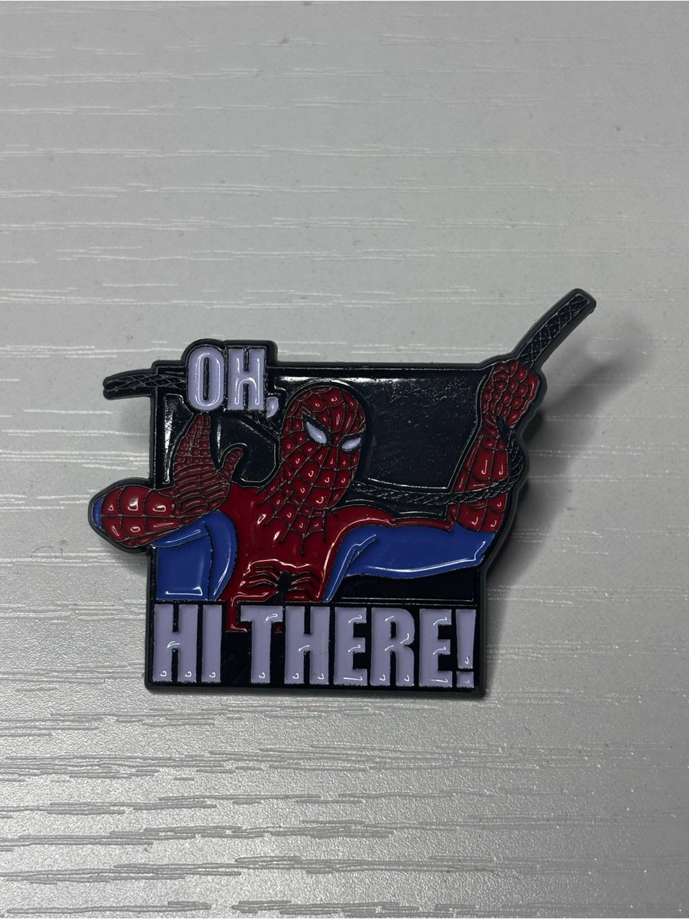 Marvel Spider-Man Pin "Oh, Hi There!"